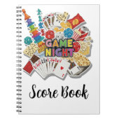 Game Night-score Notitieboek (Voorkant)