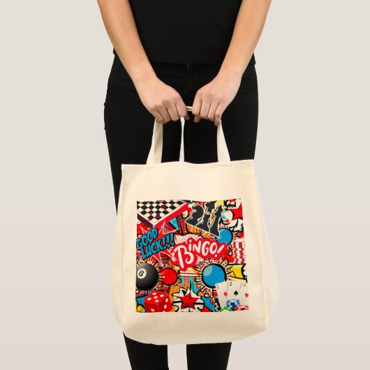 Game Night Tote Bag (Voorkant (product))
