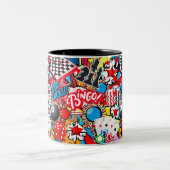 Game Night Tweekleurige Koffiemok (Center)