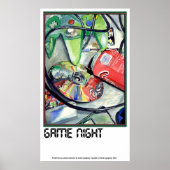 GAME NIGHT van Annika Poster (Voorkant)