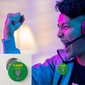 Game Night winnaar Fun Trophy voor Party Champs Ronde Button 7,6 Cm