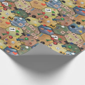 Game Night Wrapping Paper Cadeaupapier (Hoek)