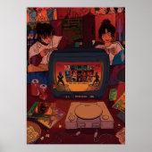 game night zuko azula poster (Voorkant)