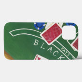 Game of Blackjack with Chips by Chariklia Zarris Case-Mate iPhone Case (Achterkant (horizontaal))