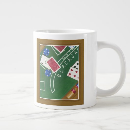 Game of Blackjack with Chips by Chariklia Zarris Grote Koffiekop (Rechts)