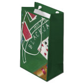 Game of Blackjack with Chips by Chariklia Zarris Klein Cadeauzakje (Achterkant Gekanteld)