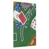 Game of Blackjack with Chips by Chariklia Zarris Klembord (Rechts)