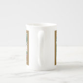 Game of Blackjack with Chips by Chariklia Zarris Porselein Kop (Achterkant)