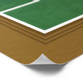 Game of Blackjack with Chips by Chariklia Zarris Poster (Hoek)