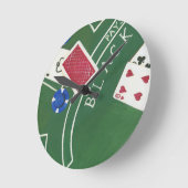 Game of Blackjack with Chips by Chariklia Zarris Ronde Klok (Hoek)