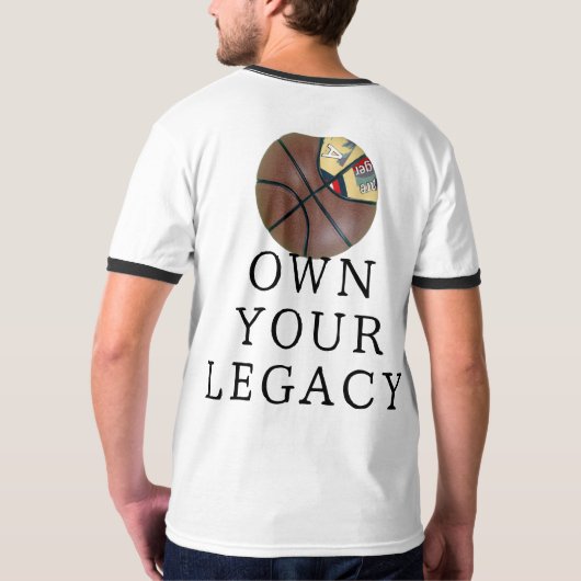 Game of Champions Achempong Basketball Personalize T-shirt (Achterkant volledig)