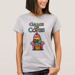 Game of Cones - Funny Ice Cream Pun Mode T-shirt