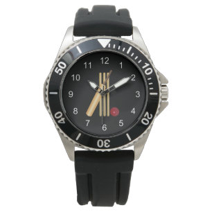 Game of Cricket, Bat and Ball Wrist Watch Horloge