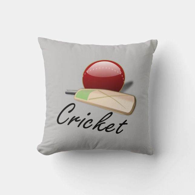 Game of Cricket, populair design Kussen (Voorkant)