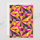 Game of Darts Bachelorette Thema Party Kaart (Achterkant)