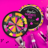 Game of Darts en Harten Bachelorette Party Kaart