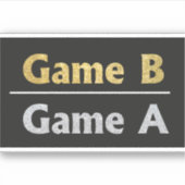 Game of Life sticker (Voorkant)