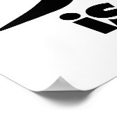Game of Squash iSquash Logo Poster (Hoek)