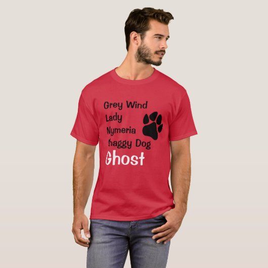 Game of Thrones Direwolves T-shirt (Voorkant volledig)