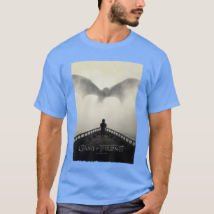 Game of Thrones Draak op Grijs grappig T-shirt
