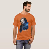 Game of Thrones Jon Snow Portret grappig T-shirt (Voorkant volledig)