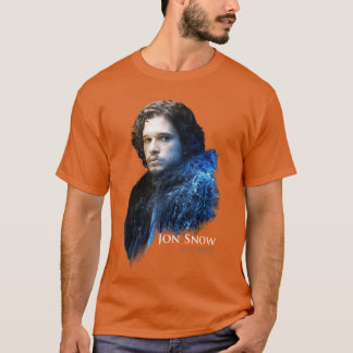 Game of Thrones Jon Snow Portret grappig T-shirt