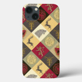 Game of Thrones Sigil Pattern Case-Mate iPhone Case (Achterkant)