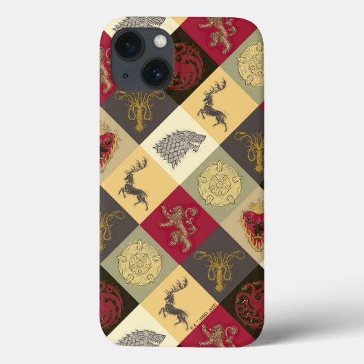 Game of Thrones Sigil Pattern Case-Mate iPhone Case (Achterkant)
