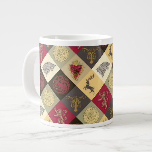 Game of Thrones Sigil Pattern Grote Koffiekop (Links)