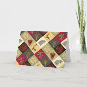 Game of Thrones Sigil Pattern Kaart