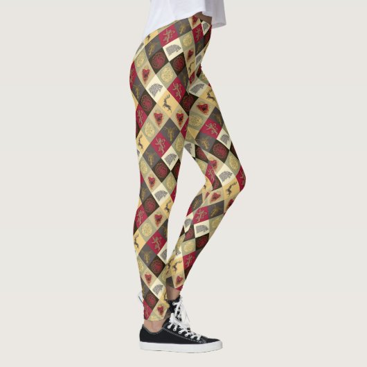 Game of Thrones Sigil Pattern Leggings (Rechts)