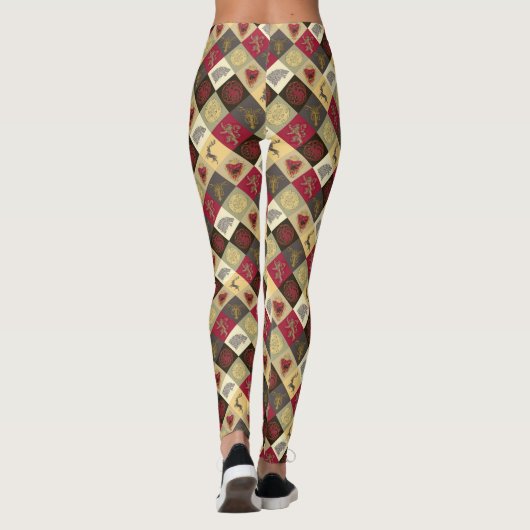 Game of Thrones Sigil Pattern Leggings (Achterkant)