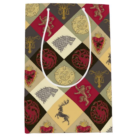 Game of Thrones Sigil Pattern Medium Cadeauzakje (Voorkant)