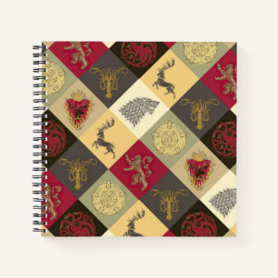 Game of Thrones Sigil Pattern Notitieboek