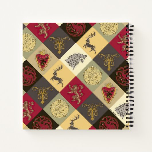 Game of Thrones Sigil Pattern Notitieboek (Achterkant)