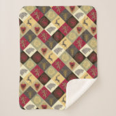 Game of Thrones Sigil Pattern Sherpa Deken (Voorkant)