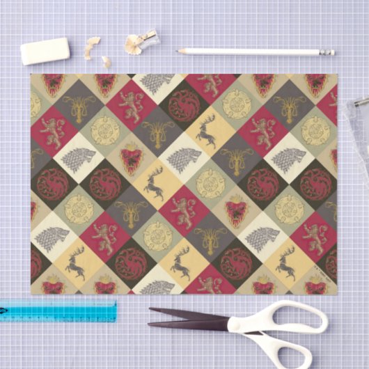 Game of Thrones Sigil Pattern Tissuepapier (Craft)