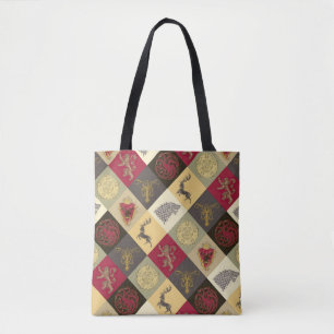 Game of Thrones Sigil Pattern Tote Bag
