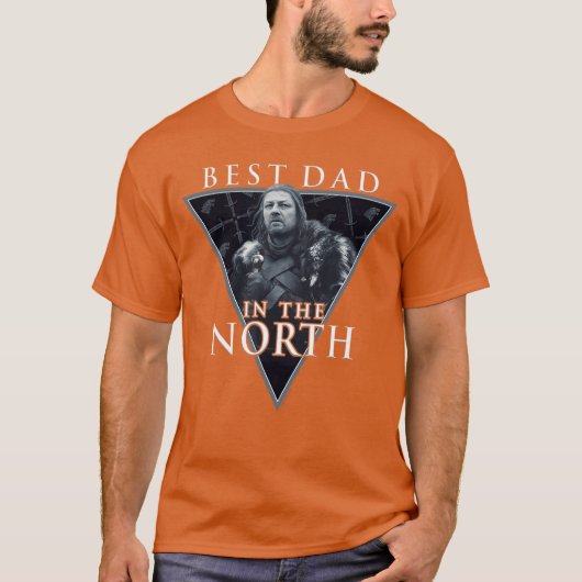 Game Of Thrones Vaderdag Ned Stark Beste Papa Erve T-shirt (Voorkant)