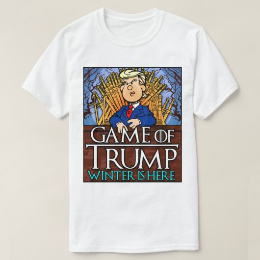 Game of Trump Winter is hier T-shirt (Design voorkant)