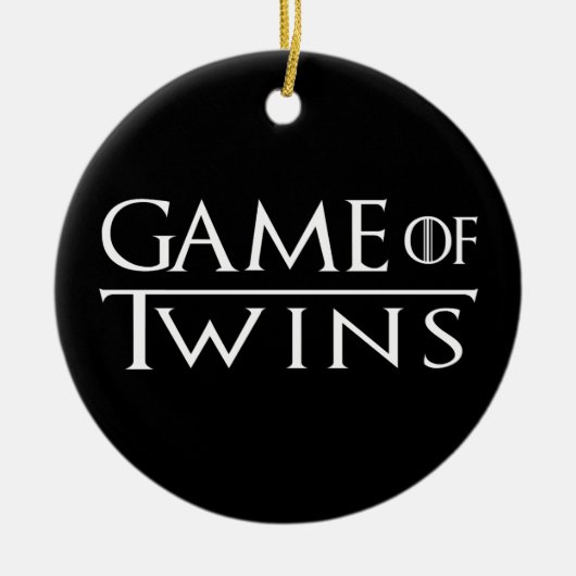 Game of Twins Ornament (Voorkant)
