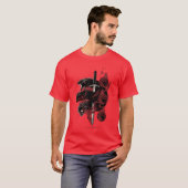 Game ofhronesargaryen Dragons Small vintage T-shirt (Voorkant volledig)