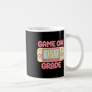 Game On 1e klas Cool videospel Ck naar school kind Koffiemok