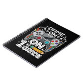 Game On 1e klas terug naar school Notitieboek (Linkerzijde)