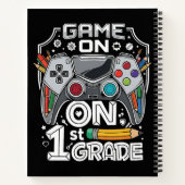 Game On 1e klas terug naar school Notitieboek (Achterkant)