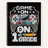 Game On 1e klas terug naar school Notitieboek (Voorkant)