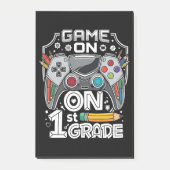 Game On 1e klas terug naar school Post-it® Notes (Voorkant)