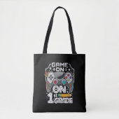 Game On 1e klas terug naar school Tote Bag (Voorkant)