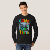 Game On 1st Grade Back To School 1st Grade Level U T-shirt (Voorkant volledig)