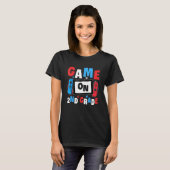 Game On 2nd Grade Gaming Gamer Back To School Stud T-shirt (Voorkant volledig)